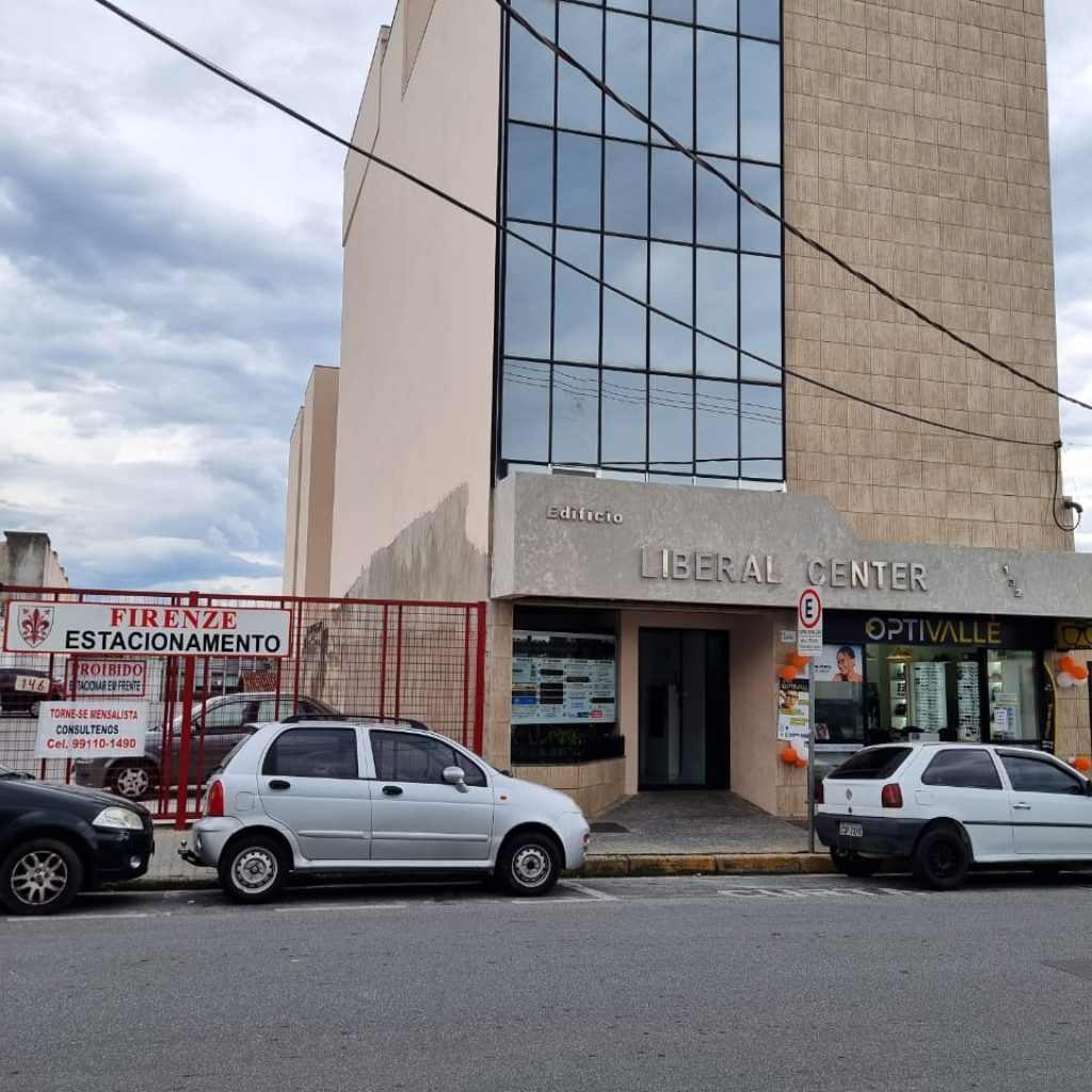 Fachada do prédio da clínica